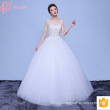 Taobao último turco más tamaño vestido de novia diseños blanco francés encaje